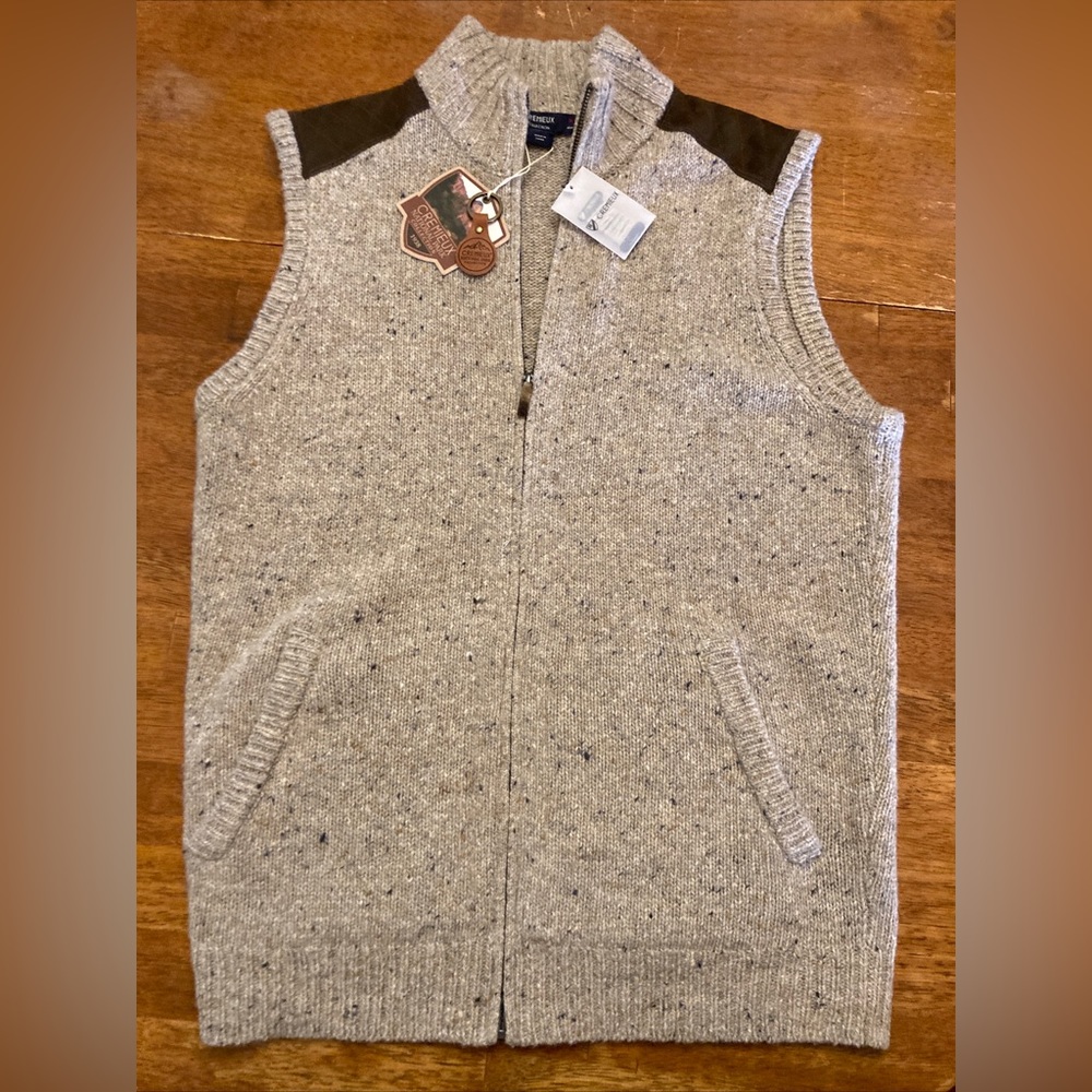 daniel cremieux vest medium National Park Alpaca Merino Wool NWT $150